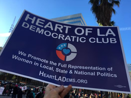 Heart of LA Democratic Club at Women's March 2019